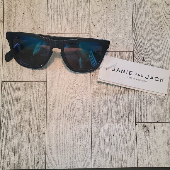 Janie and Jack Navy Blue Kids Sunglasses - Picture 1 of 2